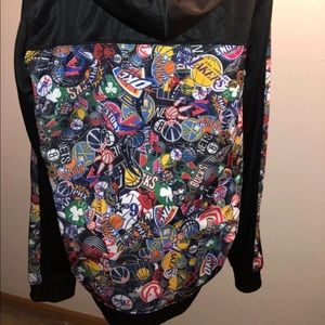 Men’s NBA Basketball warm up jacket XL